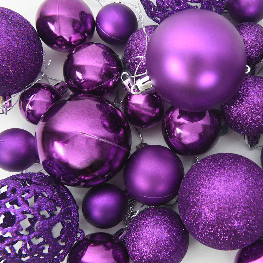 Arbolito de Navidad Artificial Preiluminado con Set de Bolas