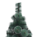 Árbol de Navidad artificial iluminado con juego de bolas 150 cm