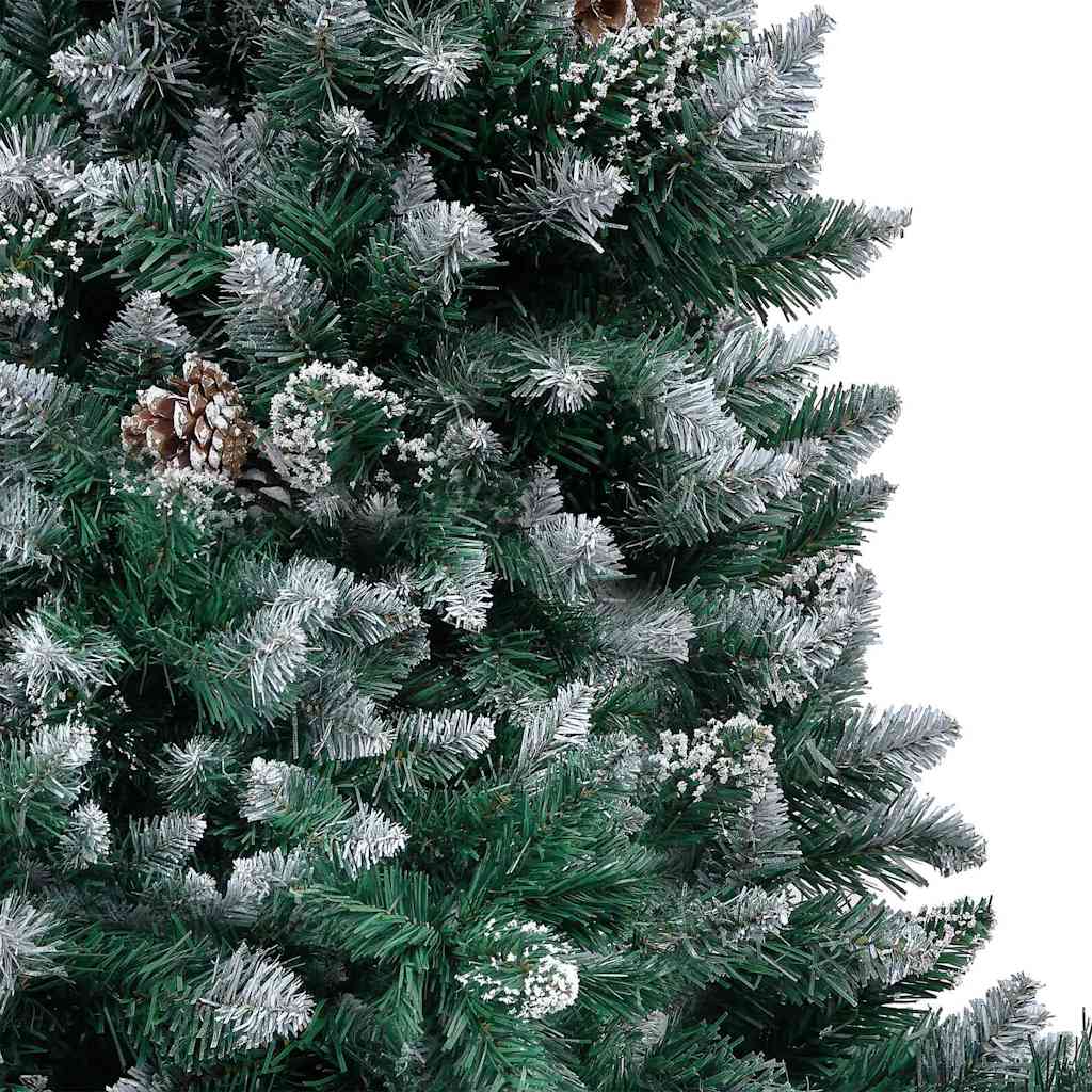 Árbol de Navidad artificial Verde 150 cm PVC y Acero y Plástico
