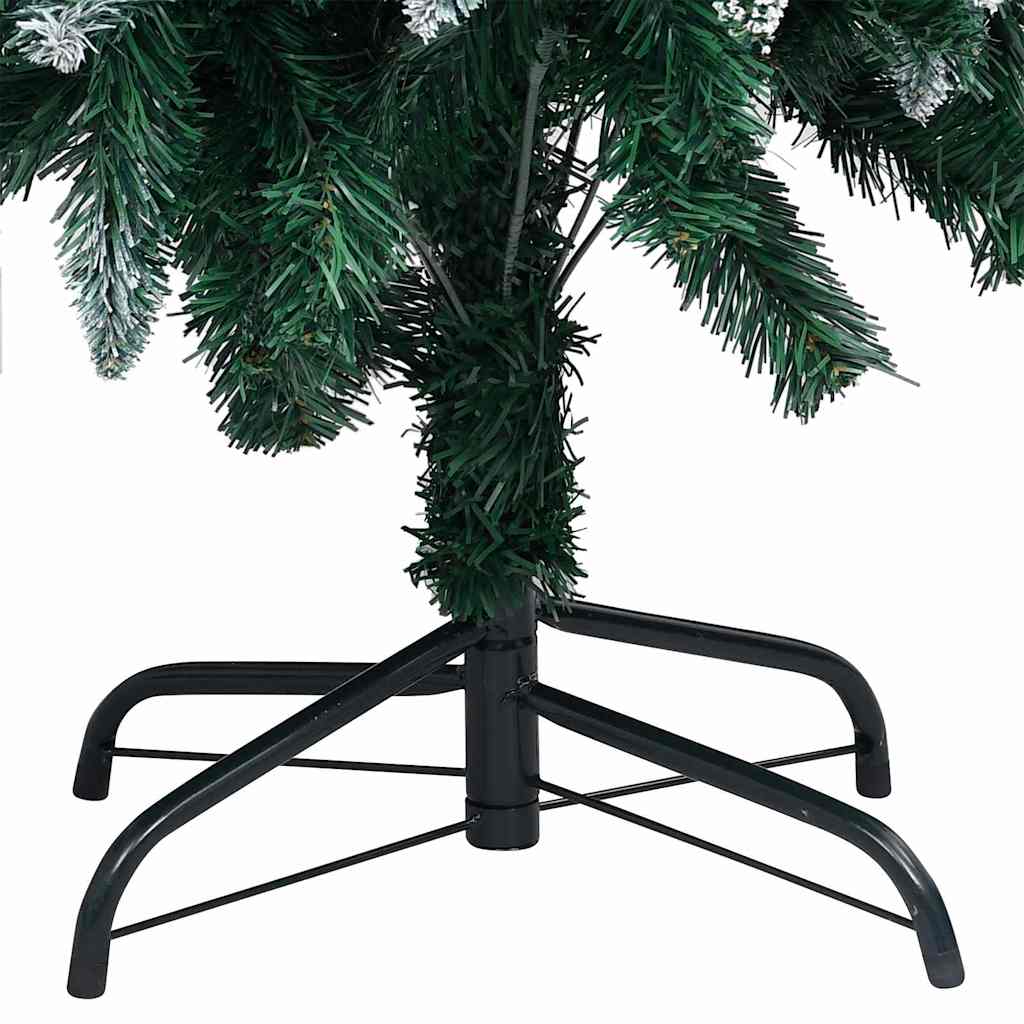 Árbol de Navidad artificial Verde 150 cm PVC y Acero y Plástico