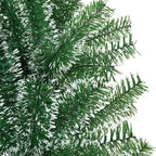 Árbol de Navidad Artificial Nevado con Luz LED Verde y 150 cm