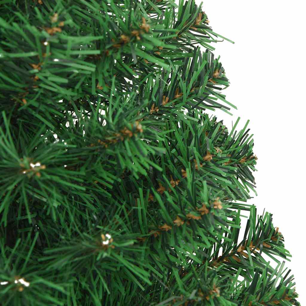 Árbol de Navidad artificial Verde 150 cm PVC y Acero y Plástico
