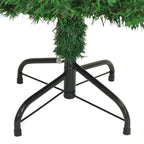 Árbol de Navidad artificial Verde 150 cm PVC y Acero y Plástico