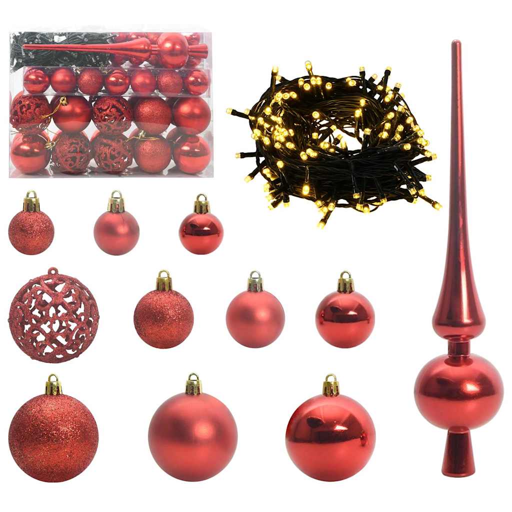 Árbol de Navidad artificial Verde 150 cm PVC y Acero y Plástico