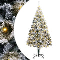Árbol de Navidad artificial 180 cm PVC y Acero y Plástico