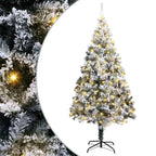 Árbol de Navidad artificial 180 cm PVC y Acero y Plástico