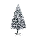 Árbol de Navidad artificial 180 cm PVC y Acero y Plástico