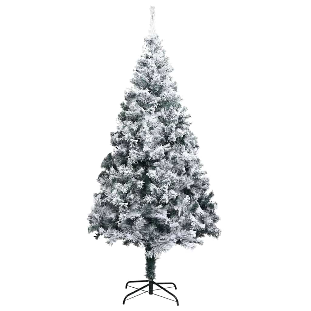 Árbol de Navidad artificial 180 cm PVC y Acero y Plástico