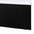 Sellos de cepillo de puerta atornillables 12 pcs 100 cm