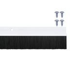Sellos de cepillo de puerta atornillables 12 pcs 100 cm