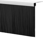 Sellos de cepillo de puerta atornillables 12 pcs 100 cm
