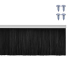 Sellos de cepillo de puerta atornillables 12 pcs 100 cm