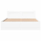 Estructura de cama 2 pcs 150 x 200 cm Madera de ingeniería