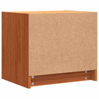Mesas de noche con cajón 2 pcs Marrón cera 40 x 30.5 x 35.5 cm