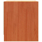 Mesas de noche con cajón 2 pcs Marrón cera 40 x 30.5 x 35.5 cm