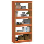 Estantería para libros Marrón cera 80 x 30 x 167,5 cm