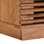 Mesa de Café Hecha a Mano Madera de teca marrón