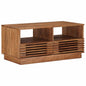 Mesa de Café Feita à Mão Madeira de Teca Castanha