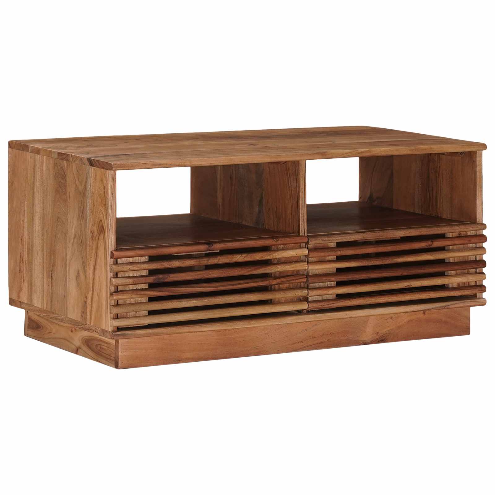Mesa de Café Hecha a Mano Madera de teca marrón