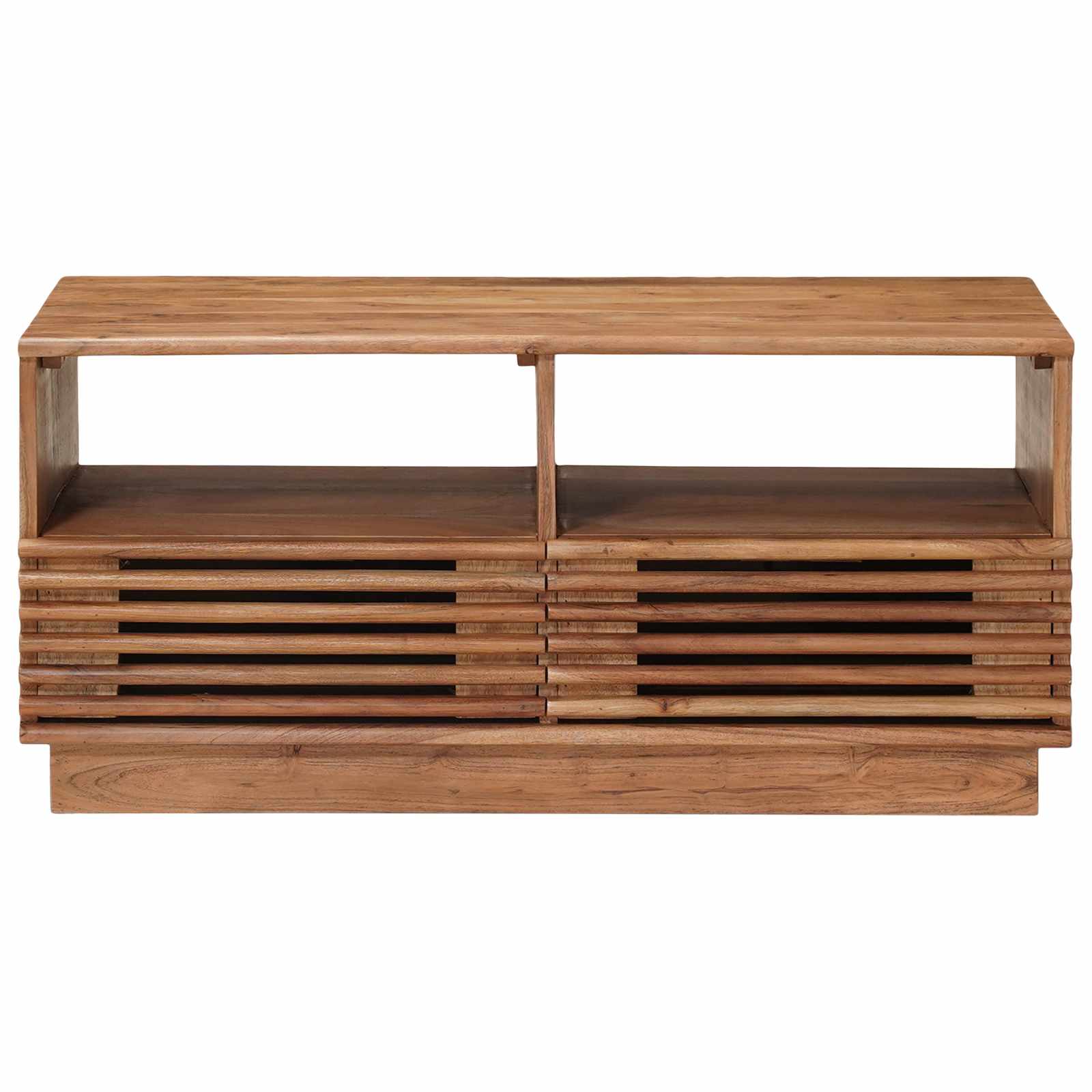 Mesa de Café Hecha a Mano Madera de teca marrón