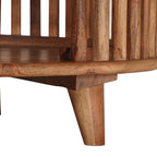 Mesa de Café Hecha a Mano Madera de teca marrón 85 x 50 x 40 cm
