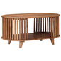 Mesa de Café Hecha a Mano Madera de teca marrón 85 x 50 x 40 cm