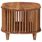 Mesa de Café Hecha a Mano Madera de teca marrón 85 x 50 x 40 cm