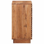 Armario de noche hecho a mano Madera Teak Marrón