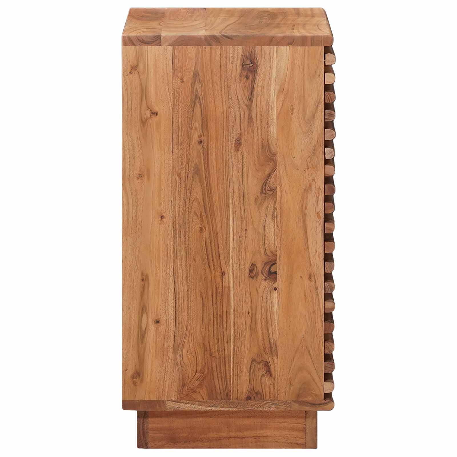 Armario de noche hecho a mano Madera Teak Marrón