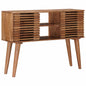 Handmade Teak Wood Side Table Brown
