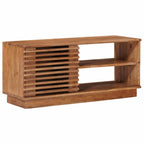 Mueble de TV con almacenamiento Natural 90 x 30 x 40 cm