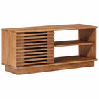 Mueble de TV con almacenamiento Natural 90 x 30 x 40 cm