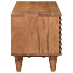 Mueble de TV con almacenamiento Natural 105 x 30 x 35 cm