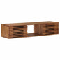 Natural TV Cabinet with Storage 105 x 30 x 22.5 cm