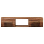 Mueble de TV con almacenamiento Natural 105 x 30 x 22,5 cm