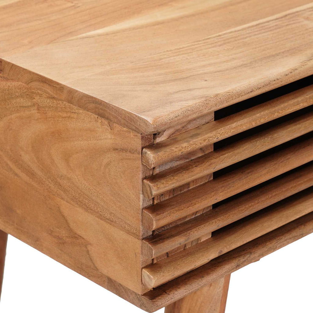 Escritorio Hecho a Mano Madera Teak Marrón