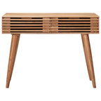 Escritorio Hecho a Mano Madera Teak Marrón