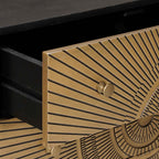 Cajonera con cajón Latón 75 x 30 x 65 cm