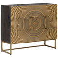 Cajonera con cajón Latón 75 x 30 x 65 cm