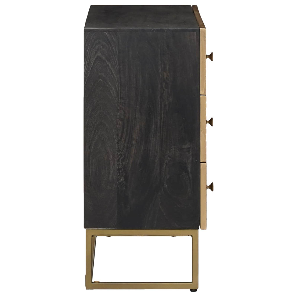 Cajonera con cajón Latón 75 x 30 x 65 cm