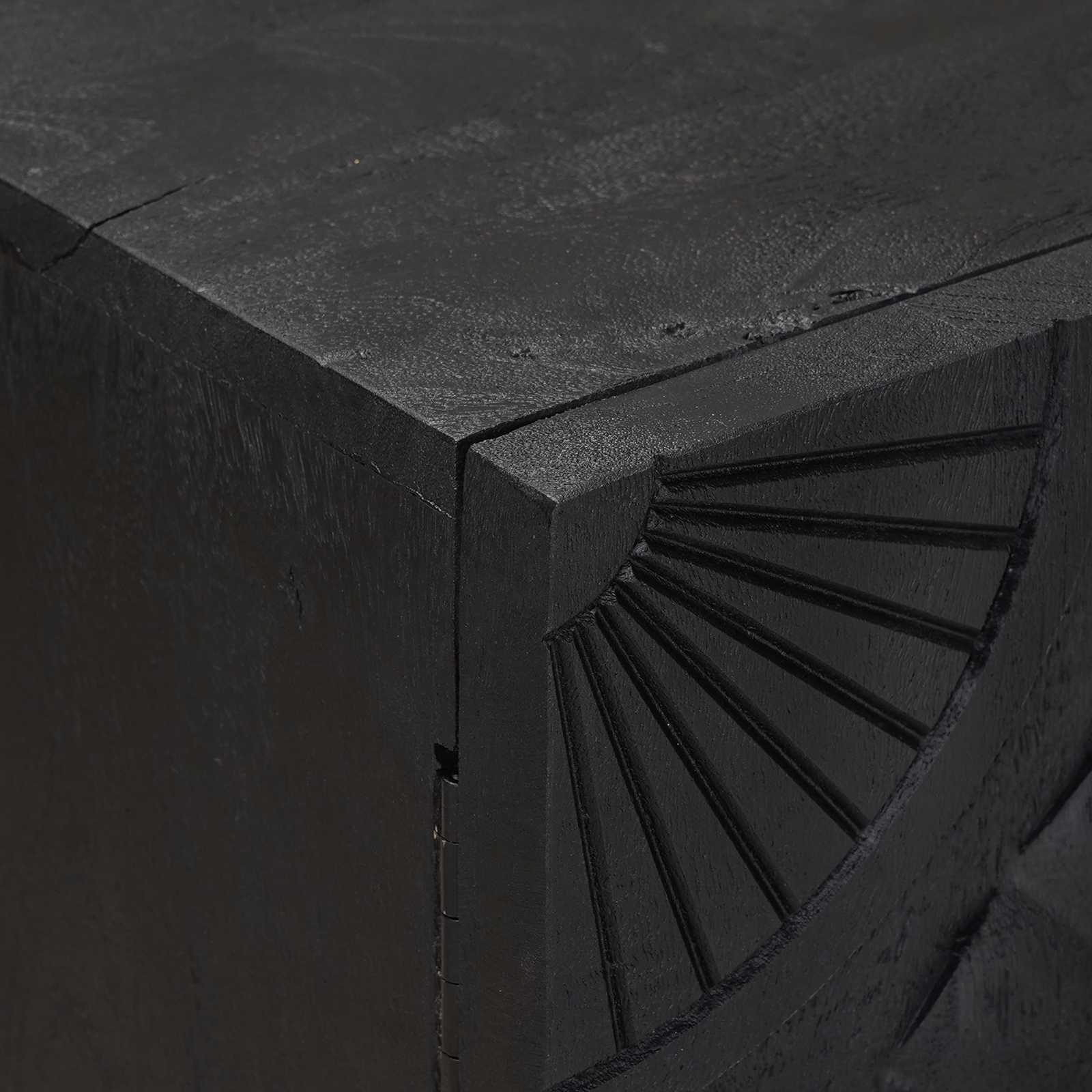 Aparador Negro 55 x 30 x 70 cm