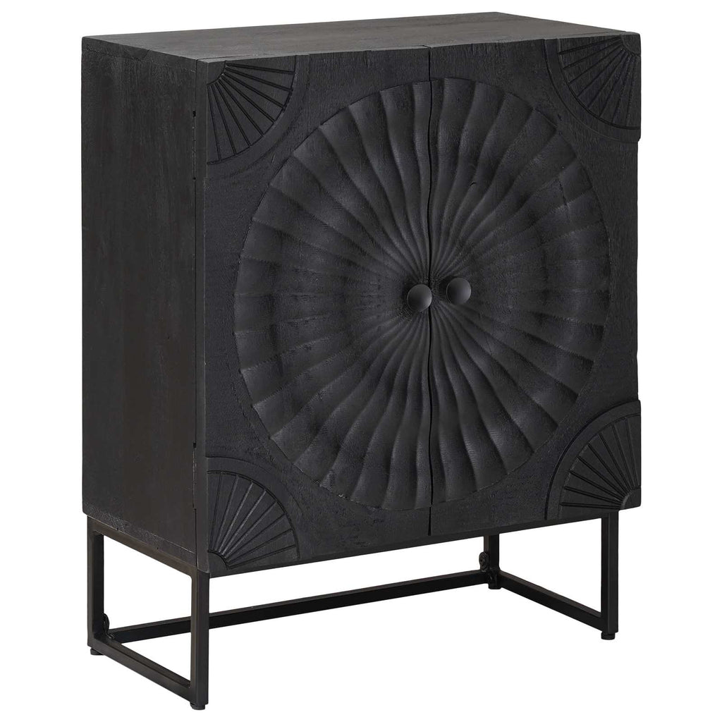Aparador Negro 55 x 30 x 70 cm