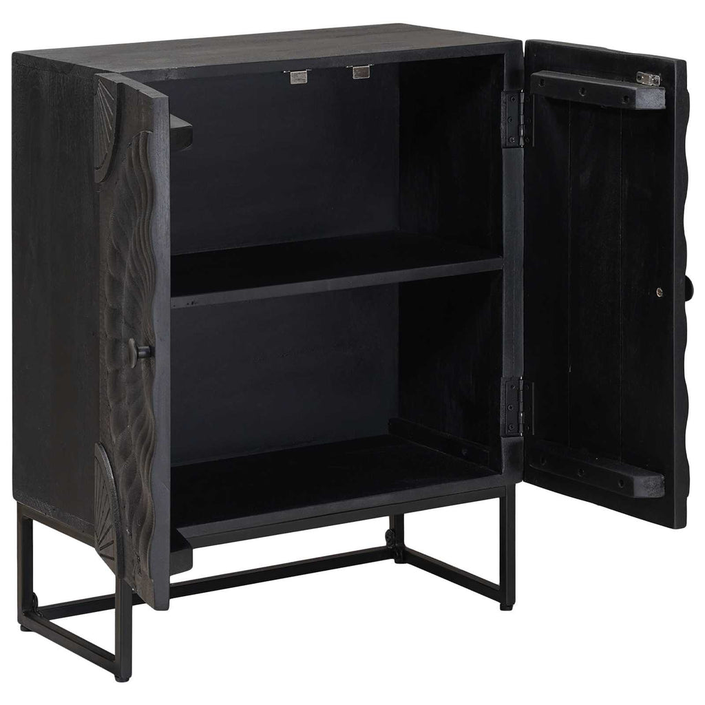 Aparador Negro 55 x 30 x 70 cm