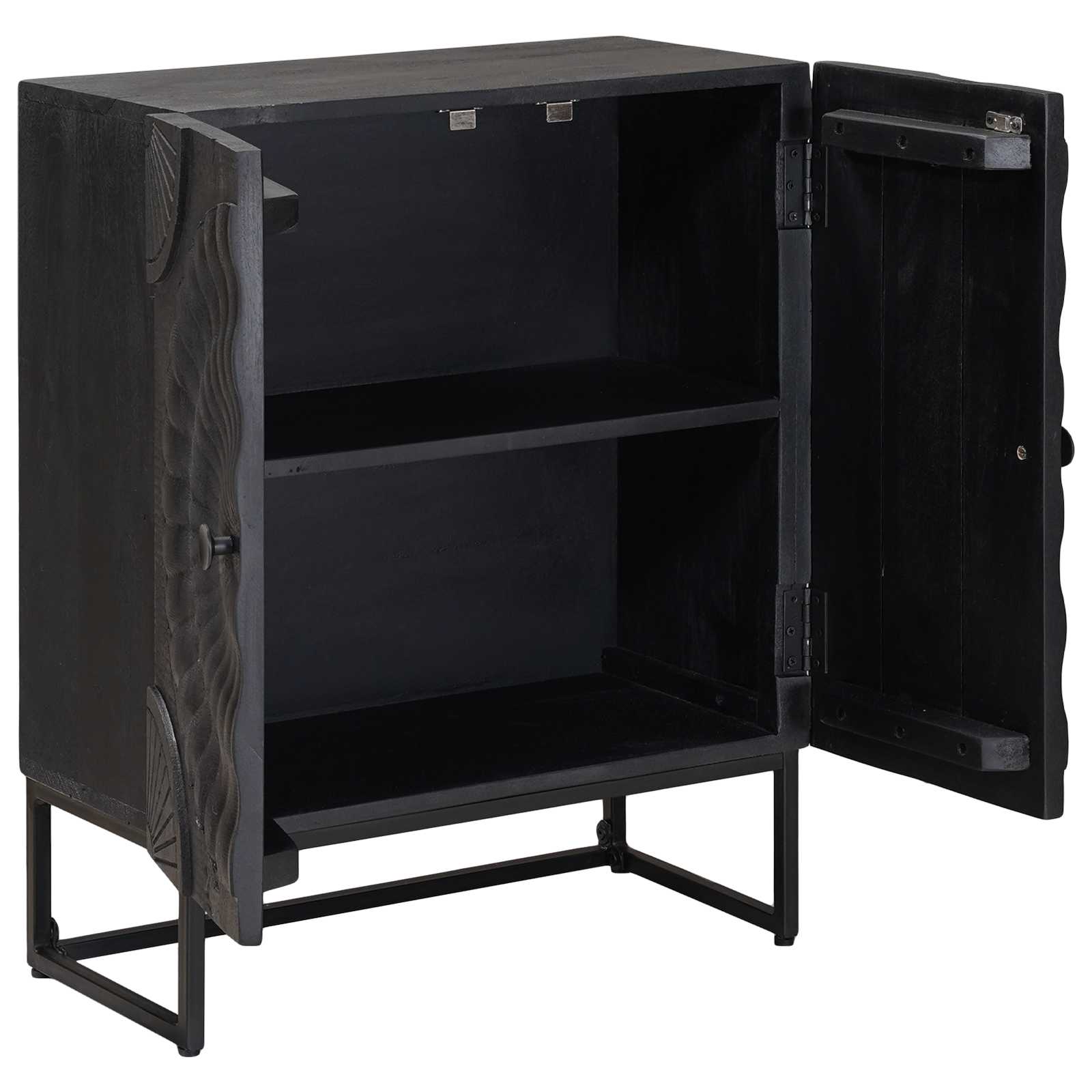 Aparador Negro 55 x 30 x 70 cm