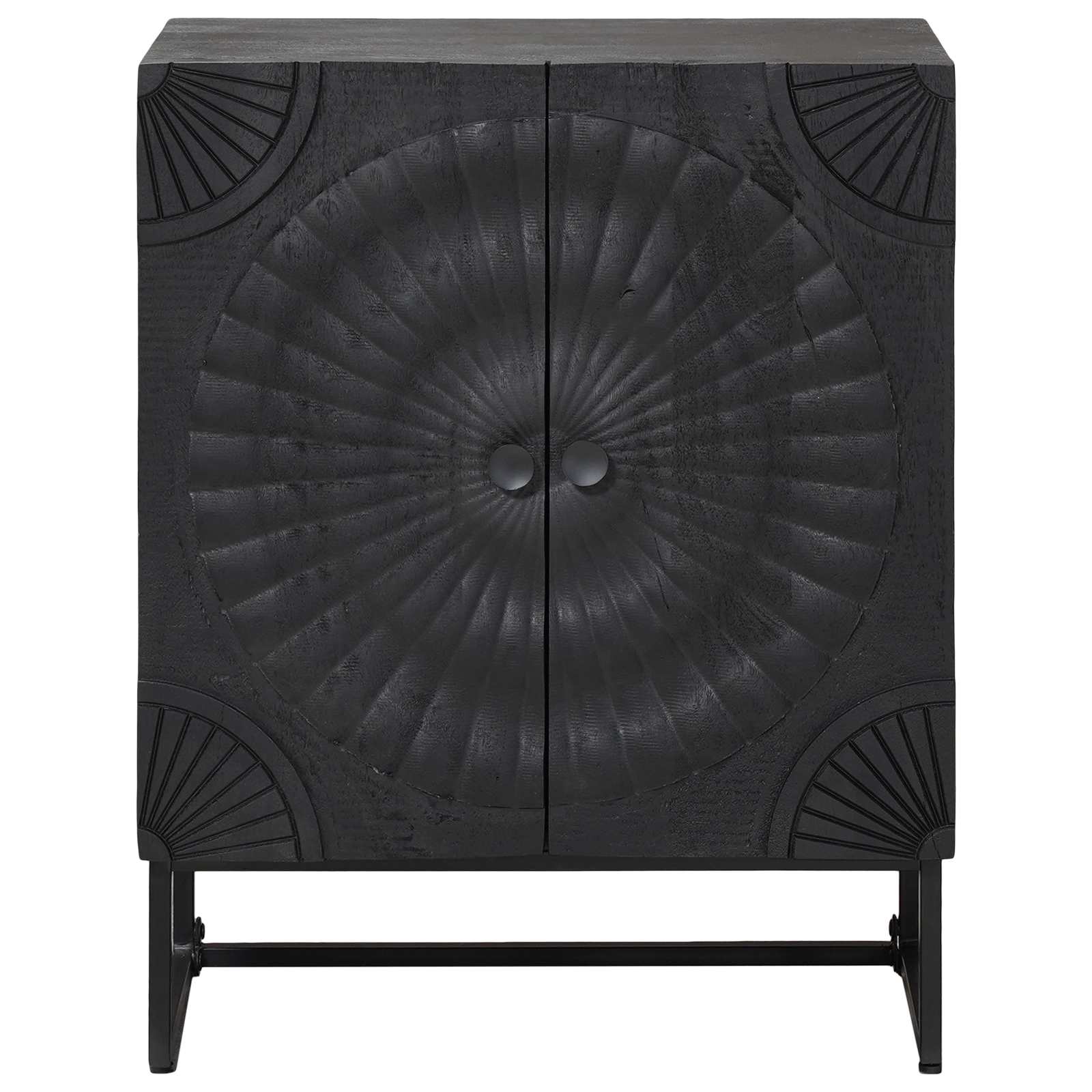 Aparador Negro 55 x 30 x 70 cm