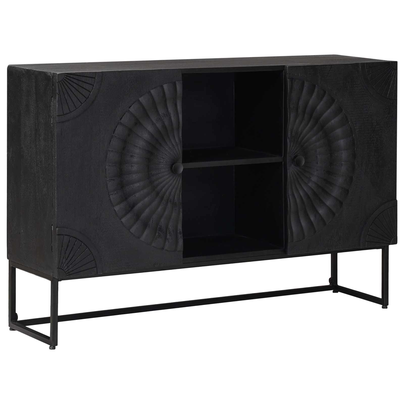 Aparador Negro 105 x 30 x 68 cm