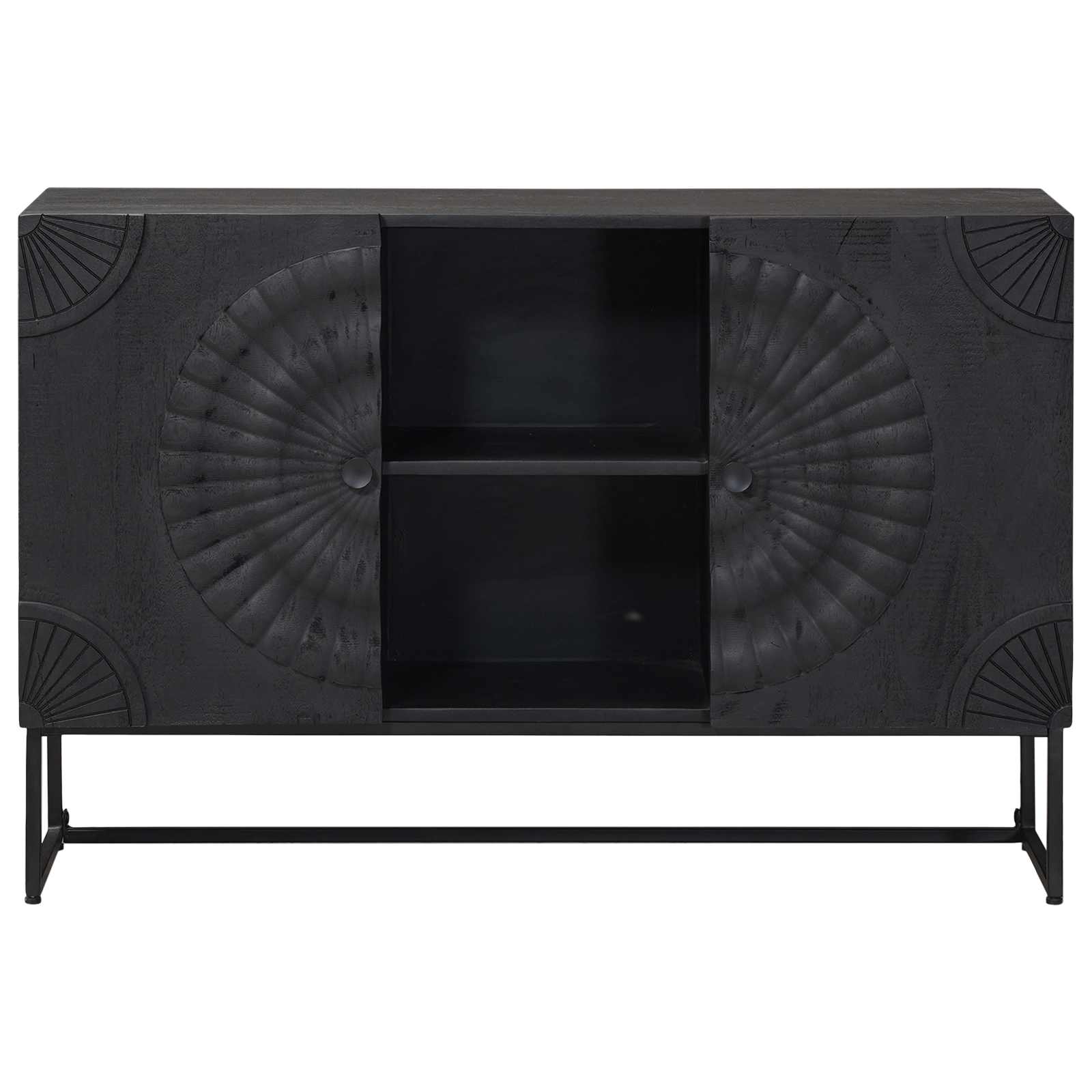 Aparador Negro 105 x 30 x 68 cm