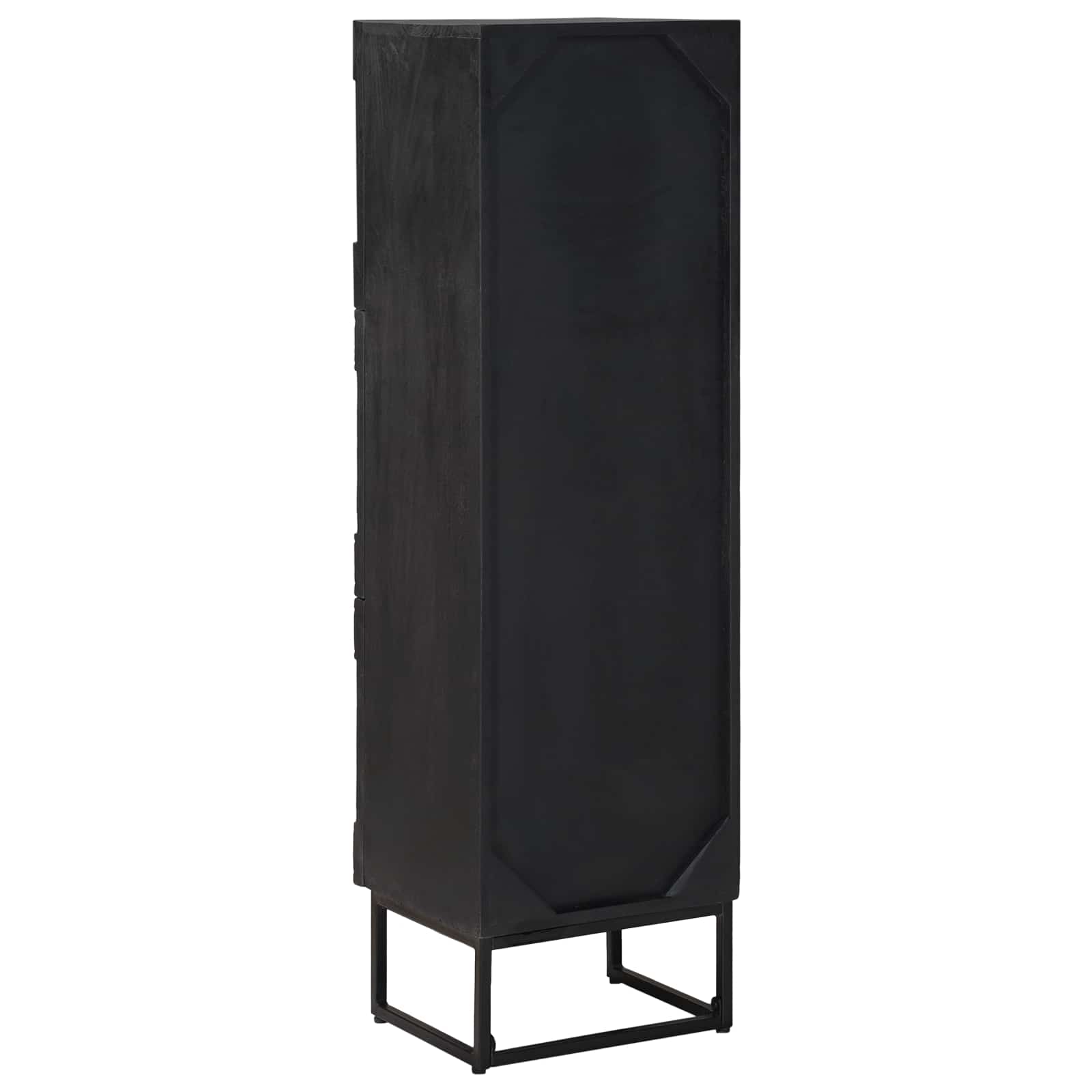 Aparador alto Negro 35 x 30 x 120 cm