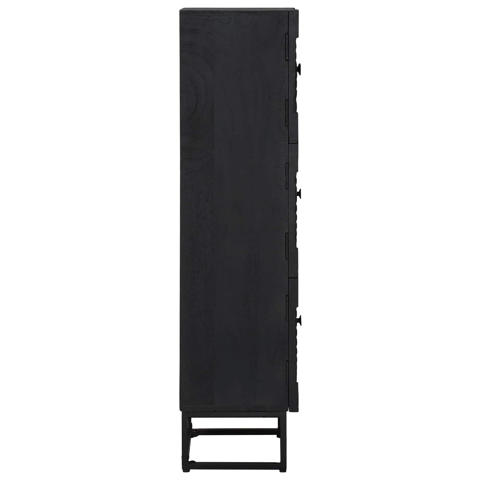 Aparador alto Negro 35 x 30 x 120 cm