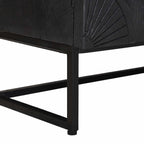 Aparador alto Negro 55 x 30 x 95 cm